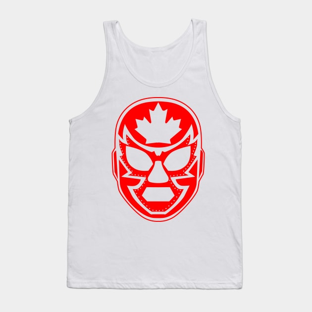 Luchanada Mask (Red) Tank Top by JZintel